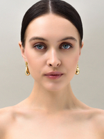 Серьги "Drop parody" Gold