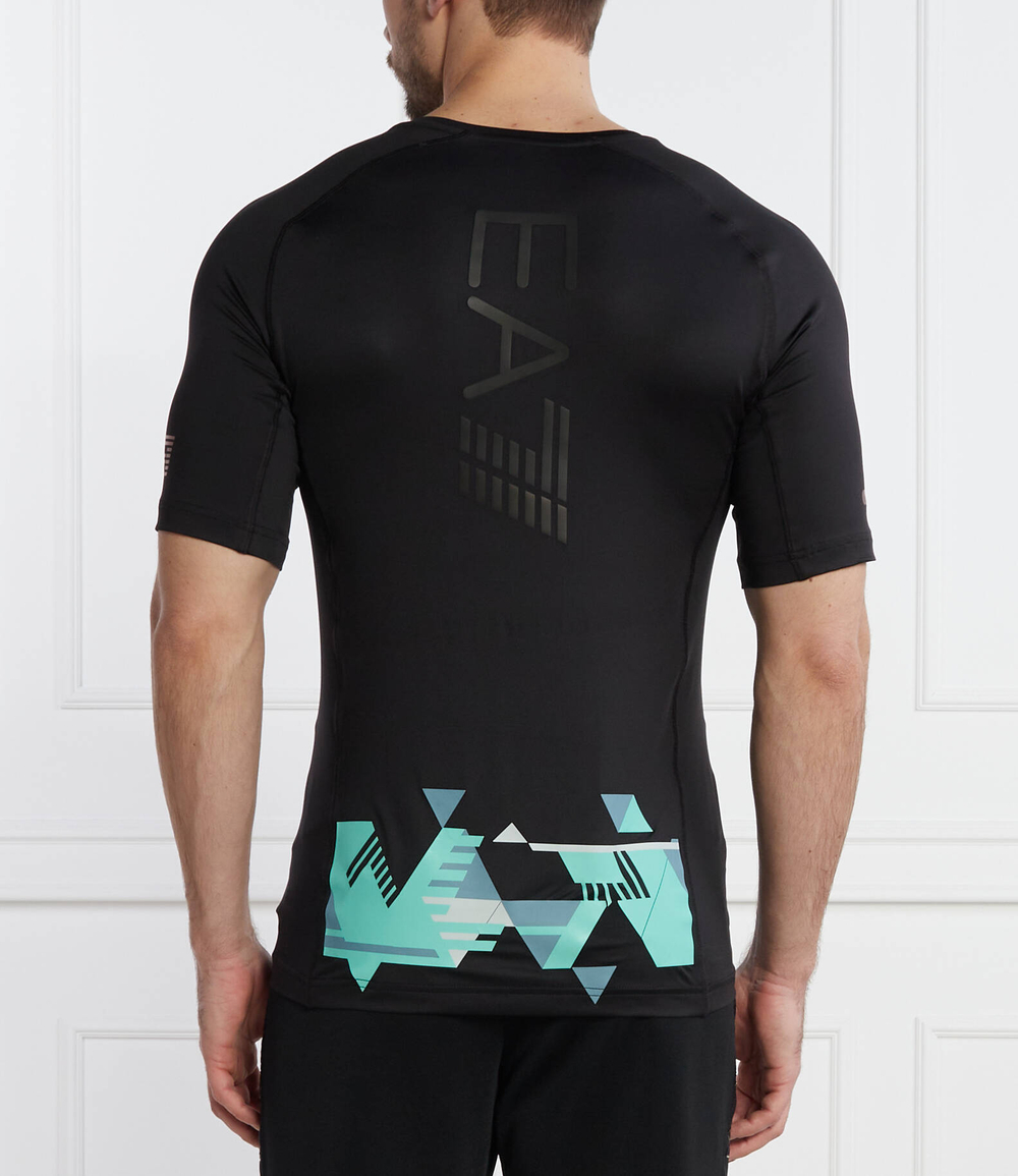 Футболка EA7 - черный(3DPT18 PJMDZ)