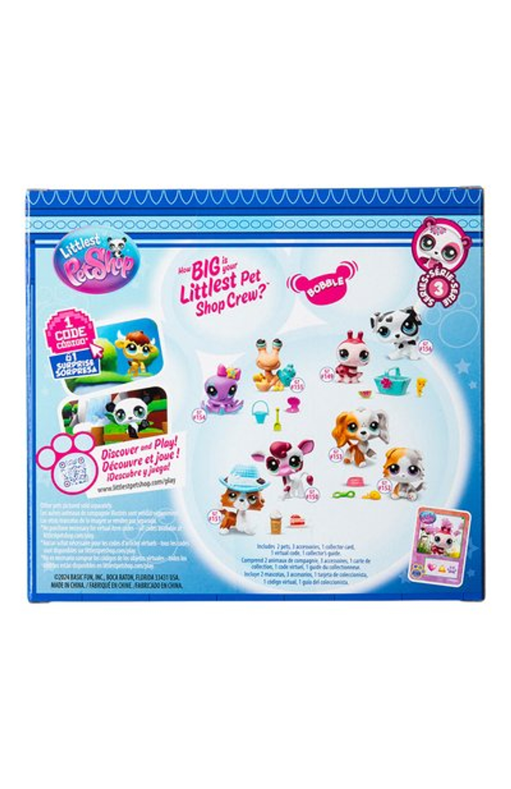 Набор Пара друзей две фигурки мини-животных с аксесс