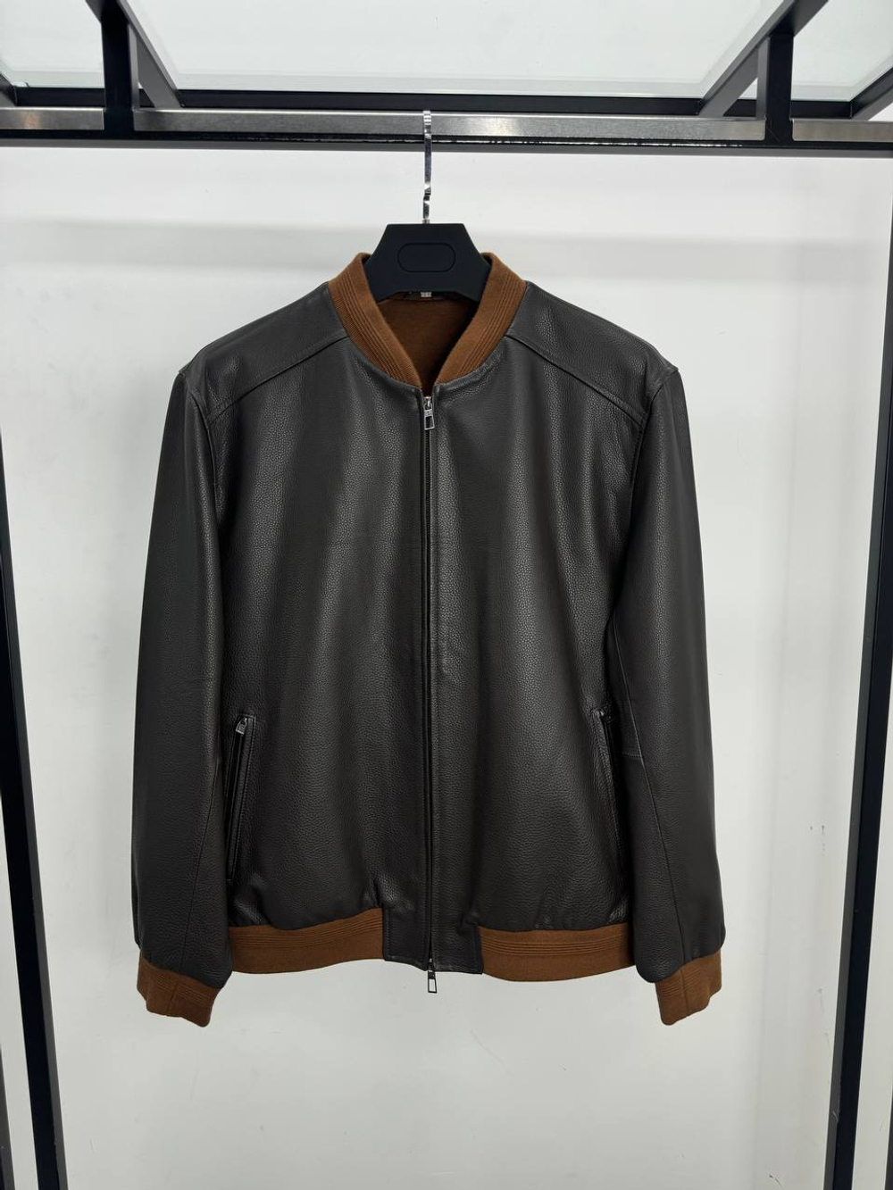 Кожаный бомбер Loro Piana