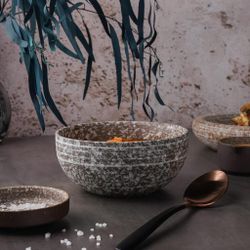 Салатник 550 мл d 14 см h6,3 см Brown Untouched Taiga P.L. Proff Cuisine [4]