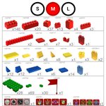 Набор GigaBloks 7,5: Крепость на платформе