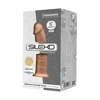 Фаллоимитатор с двойной плотностью SileXD Model 2, 6 дюймов