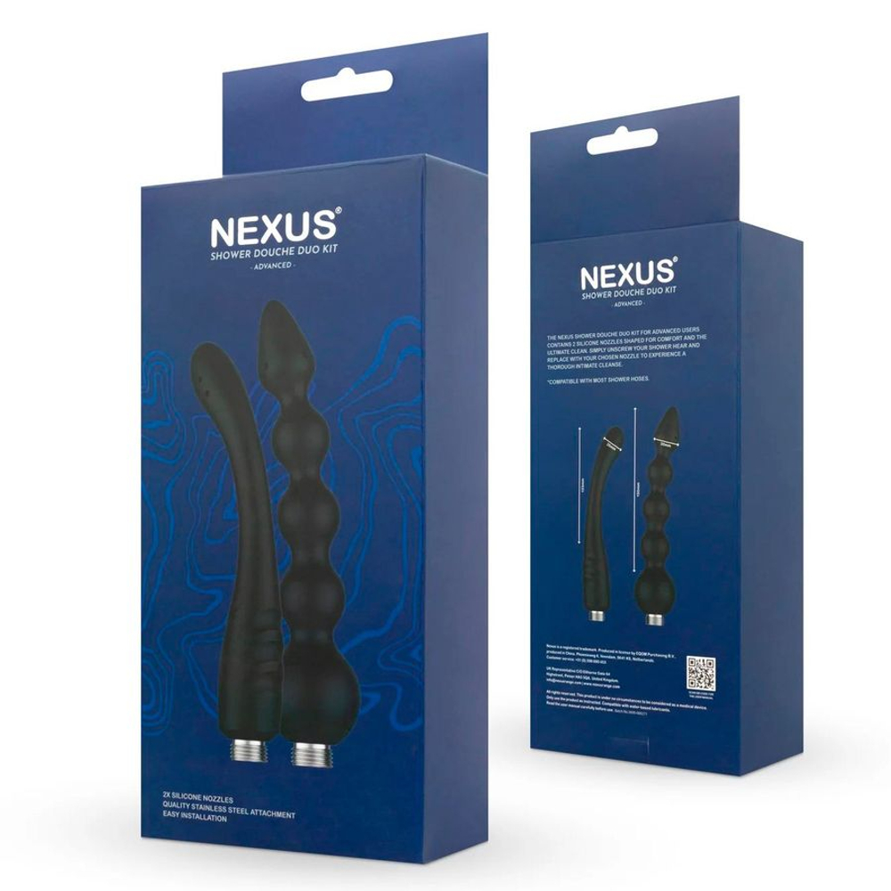 Nexus Advanced - Две насадки на Анальный душ