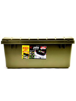 Ящик экспедиционный IRIS RV BOX 800 c двойной разделенной крышкой 79x37x33 см хаки