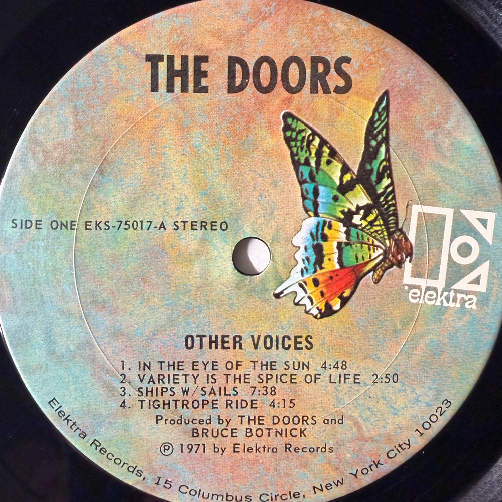 The Doors - Other Voices (США 1971г.)