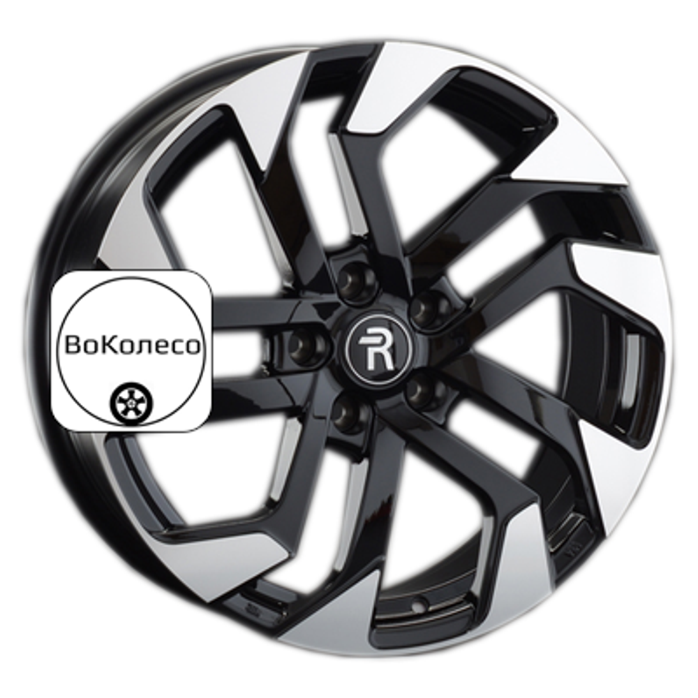 7x17/5x114,3 ET35 D60,1 LX119 BKF (конус, C570) Replay