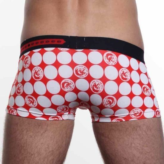 Мужские трусы боксеры красные DIESEL DIS0098