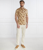 Поло Prout 419 BOSS BLACK - коричневый(50504131)