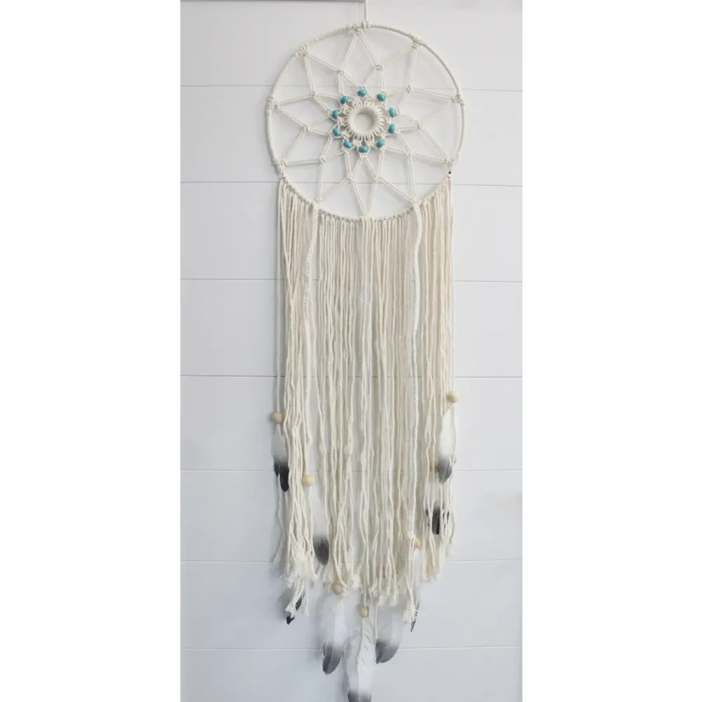 Украшение-оберег «Ловец Снов-Гармония» 30*76см Украшение-оберег «Ловец Снов-Гармония» 30*76см