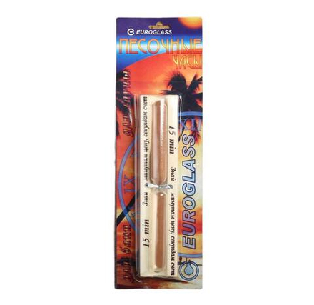 Песочные часы сувенирные для саун и бань на 15 минут, 25 х 5 х 3 см, упаковка блистер 1546042