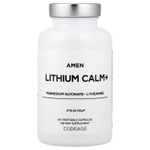 Codeage, Amen Lithium Calm+, 60 растительных капсул