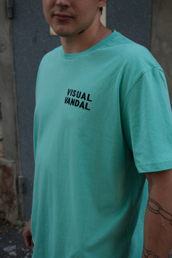 Футболка НПОГП VV Картина Мятный