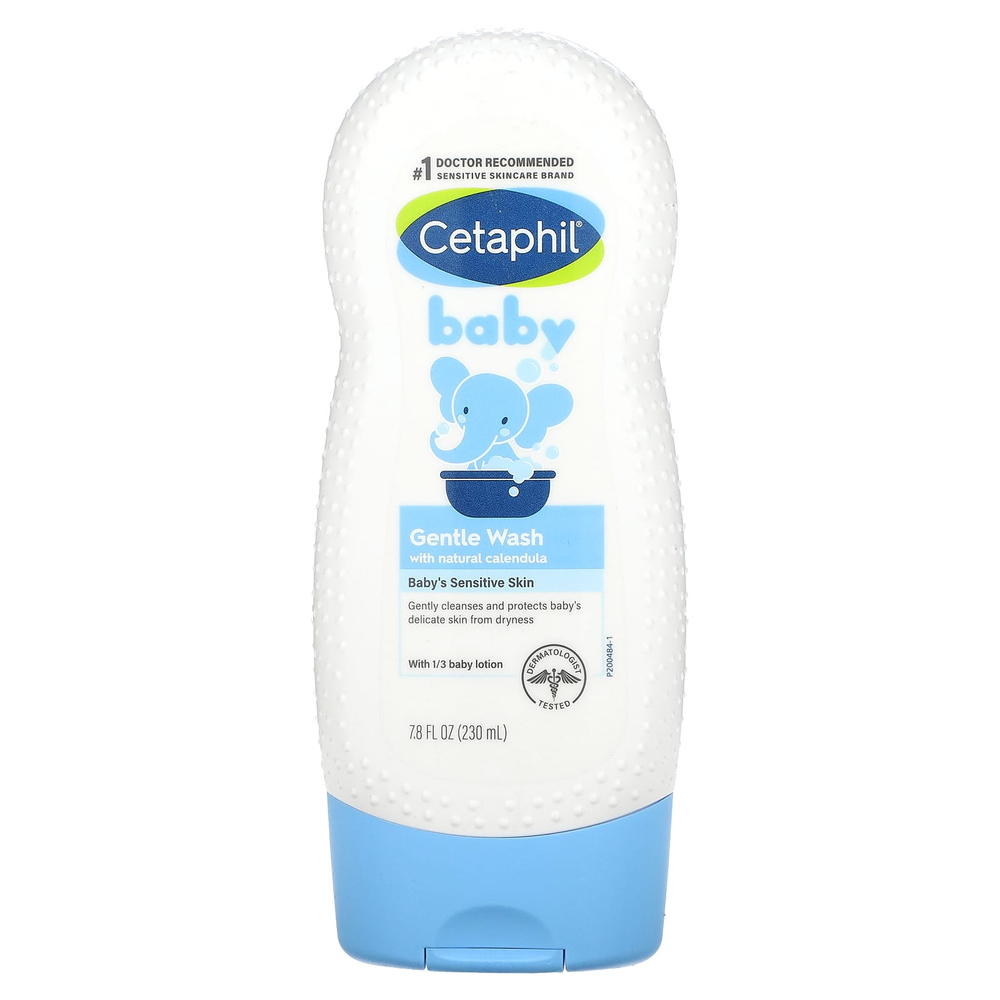Cetaphil, Baby, деликатное очищающее средство, 230 мл