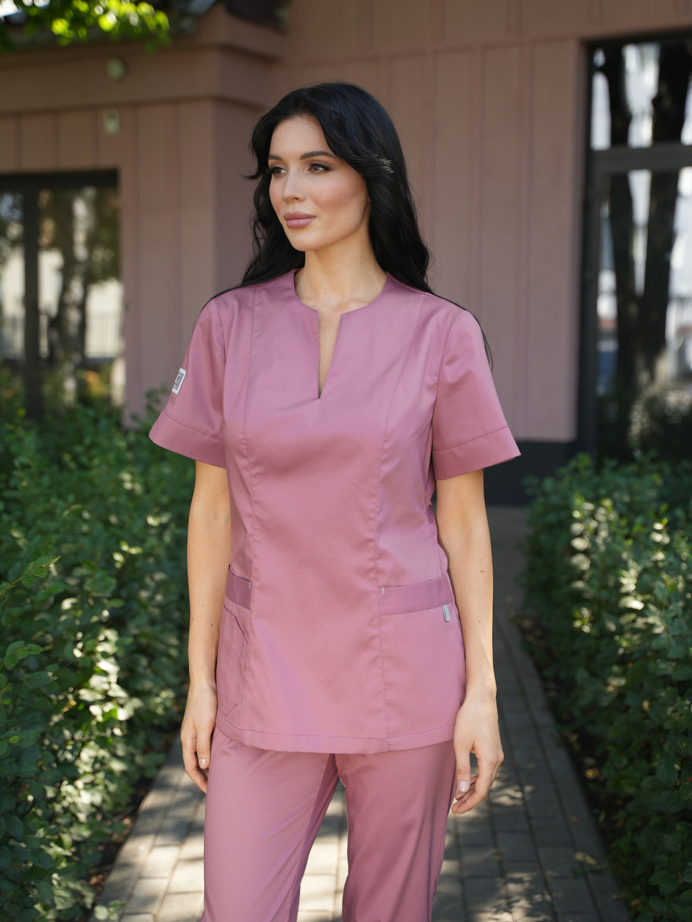 Костюм медицинский женский | Бл-331/2а +Б-128 клеон экстра