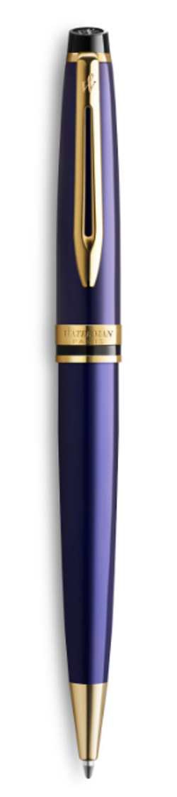Waterman Expert - Blue Lacquer GT, шариковая ручка, M