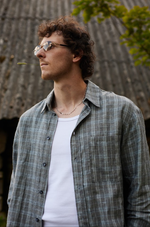 Рубашка "Linen" в клетку