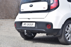 Фаркоп PT GROUP /съемный квадрат/ KIA Soul 2013-2018(паспорт и сертификат в комплекте)(без электрики) арт.KSL-13-991122.00