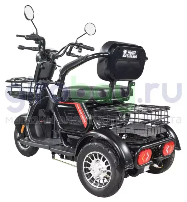 Электроскутер WHITE SIBERIA SIBTRIKE 2000W фото 3 фото №5