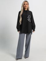 Рубашка Паола (черная) Б15481-8М LT Collection