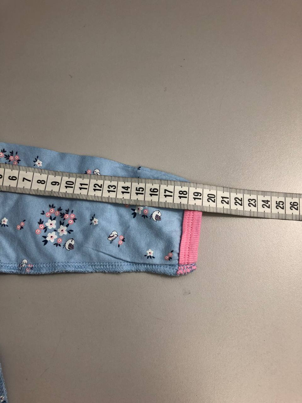 Слип цветочный на 0/6 месяца