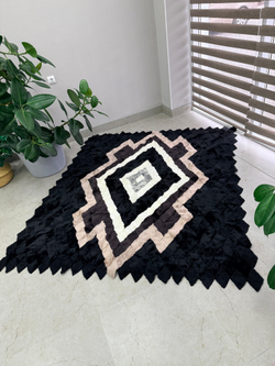 Покрывало меховое ковер из шкуры овчины