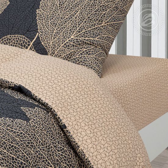 Евро комплект постельного белья Майрон Зима-Лето бязь