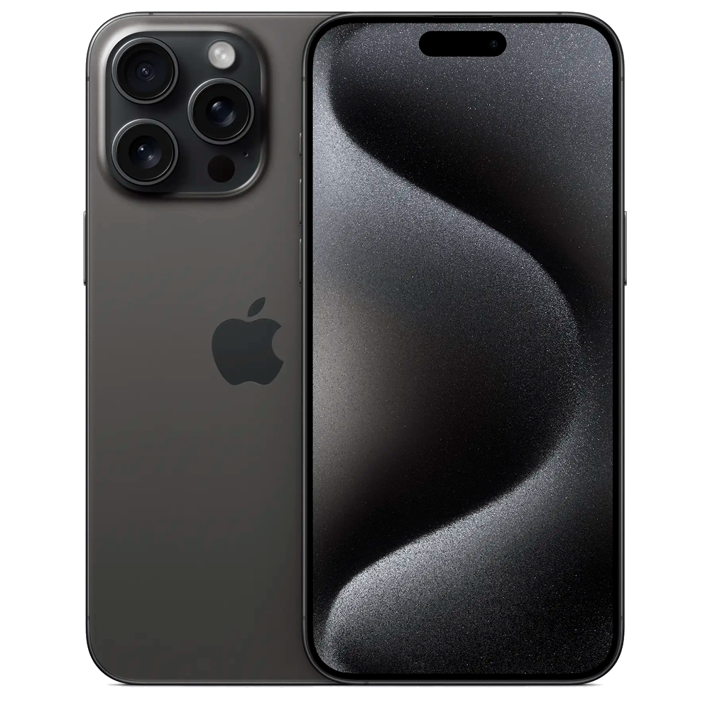 Смартфон Apple iPhone 15 Pro Max 256GB, Black Titanium (Черный)
