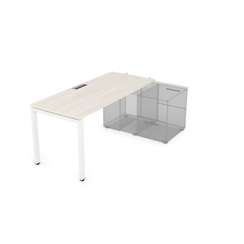 СПН-П.984 Стол рабочий прямолинейный для крепления на тумбу, начальный (1600*800*750)