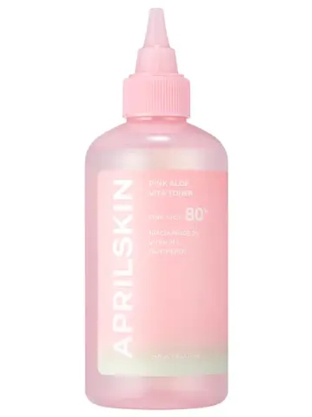 APRILSKIN Успокаивающий и себорегулирующий тонер с розовым алоэ и ниацинамидом Pink Aloe Vita Toner 250 мл