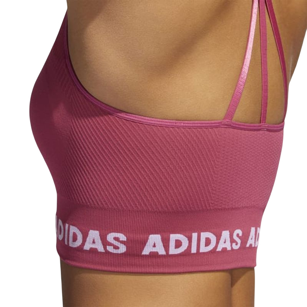 ТОП теннисный Adidas Training Aeroknit bra - wild pink