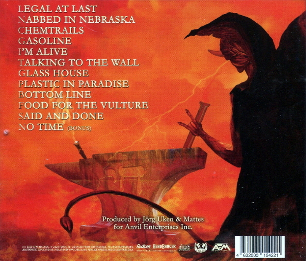 Anvil / Legal At Last (RU)(CD)