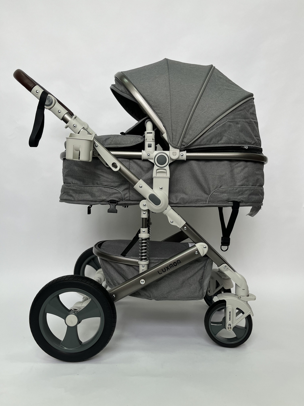 Коляска-трансформер с сумкой 2 в 1 Luxmom 518-SW