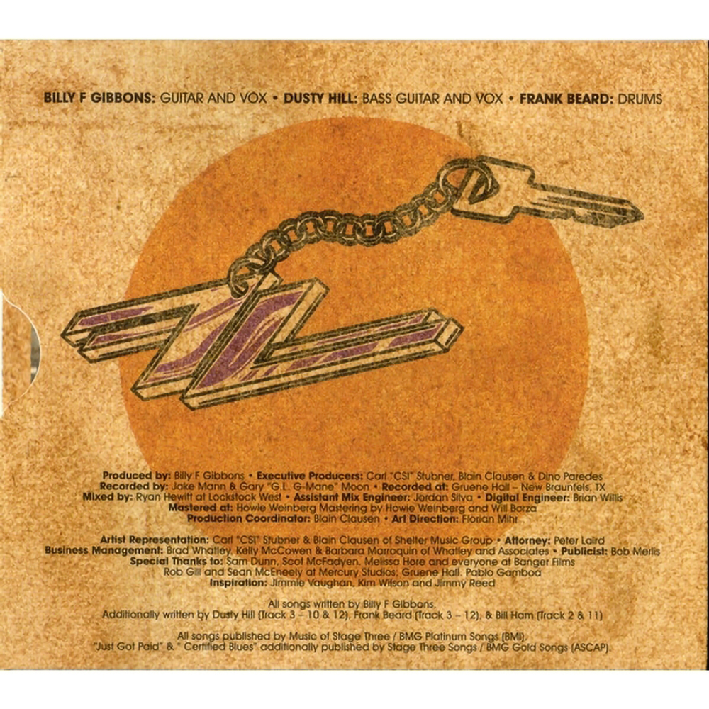 ZZ Top / Raw ("That Little Ol' Band From Texas" Original Soundtrack)(CD)