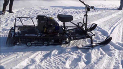 Мотобуксировщик ЛИДЕР Сигма - 3 8 л.с. (С реверсом)