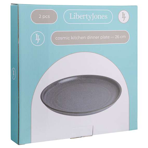 Набор тарелок cosmic kitchen, D26 см, 2 шт.