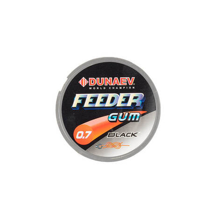 Фидерная резина Dunaev Feeder Gum Black 0.7mm