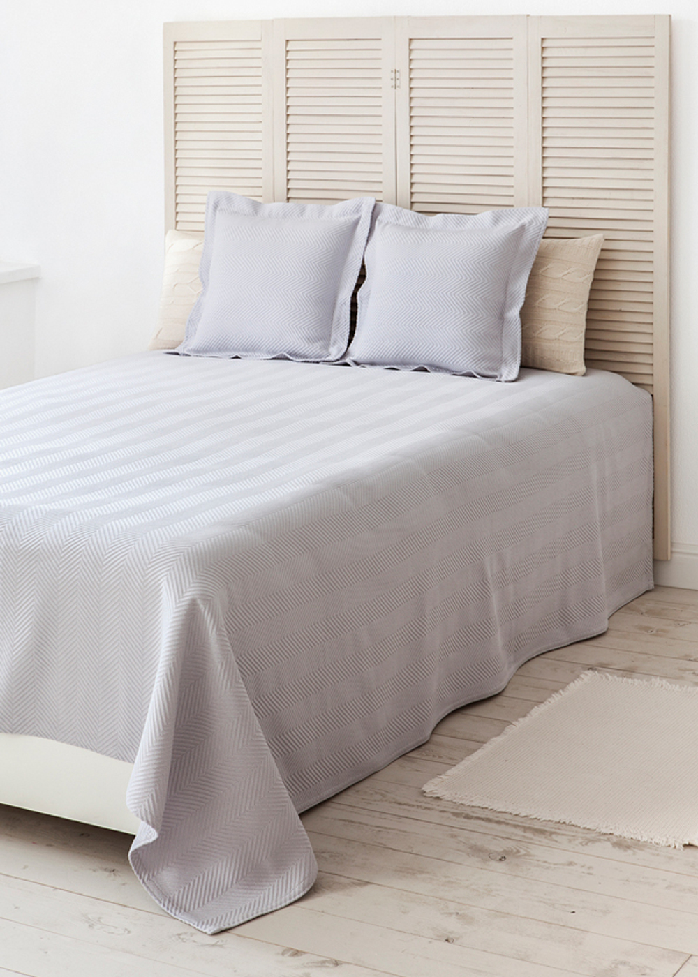 Покрывало 200x220 Luxberry Dacha серое