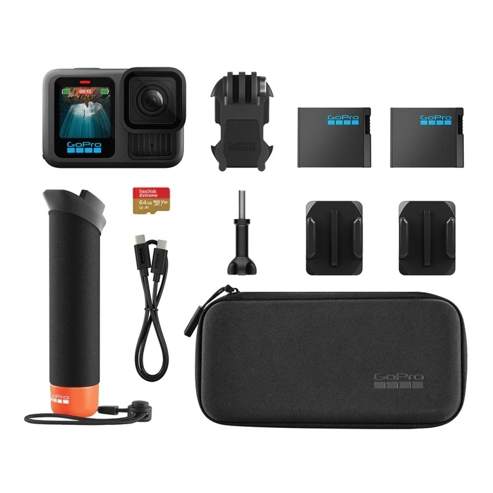 Экшн-камера GoPro Hero 13 Accessory Bundle, Black (CHDRB-131-RW)