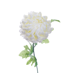 Искусственный цветок Хризантема белая 63см Garda Decor 8J-13GS0001