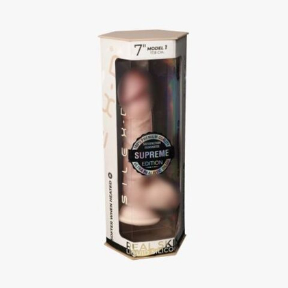 Реалистик фаллоимитатор SILEXD Model 1 Premium Real Skin, телесный, 7"