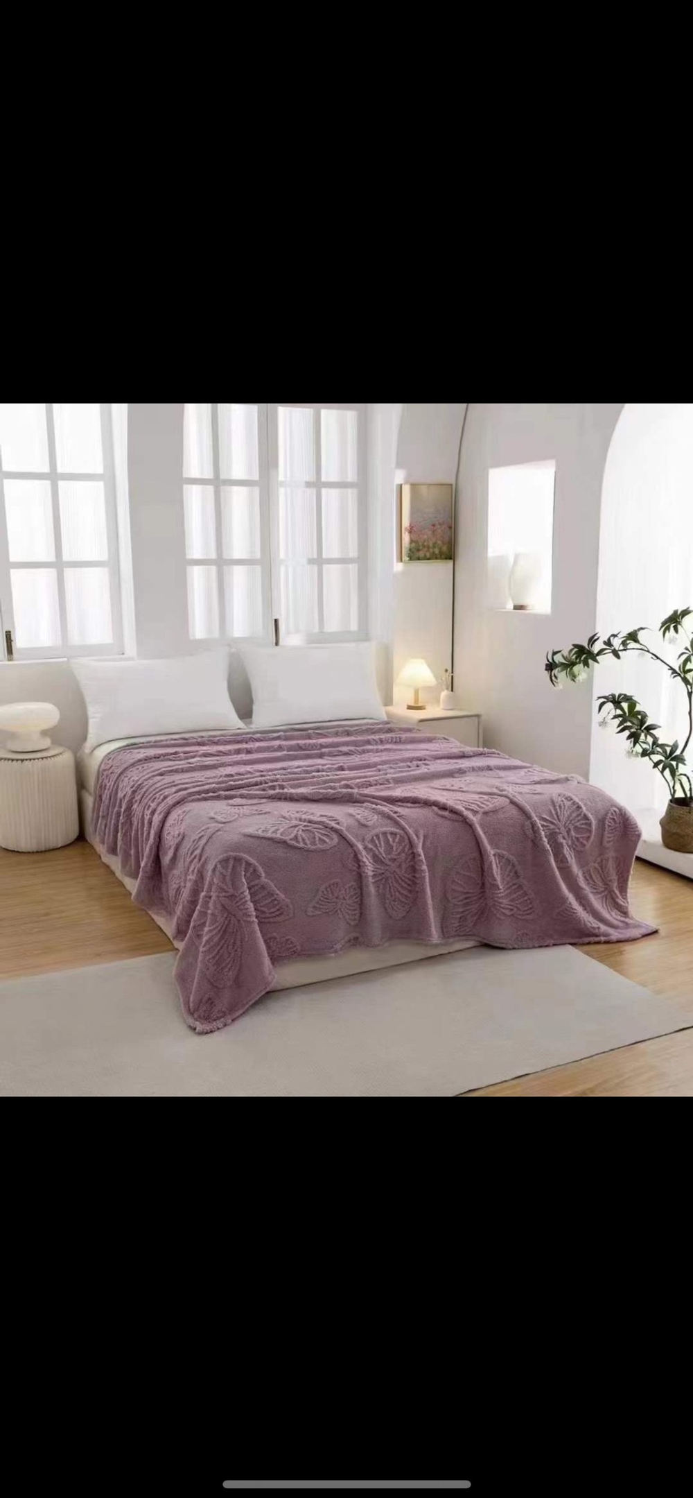 Плед Кит БАБОЧКА 1,5сп