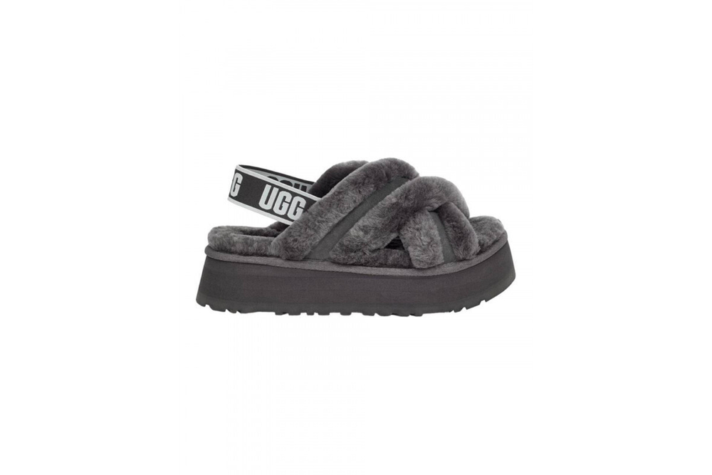 UGG W Disco Cross Slide Grey