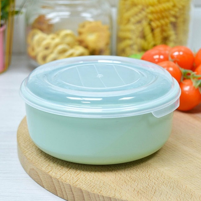 Контейнер 0,5л, оливковый с прозрачной крышкой, №42