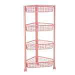 Полка угловая ЕВРО (4 секции) на колесах М2757