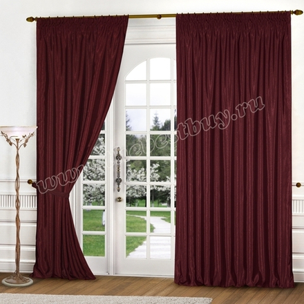 Комплект штор Арманда (арт. А30-301-9)  - (200х270)х2 см. -  бордо