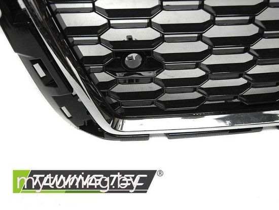 Решетка радиатора SPORT CHROME BLACK для Audi A3 (8V) 17-