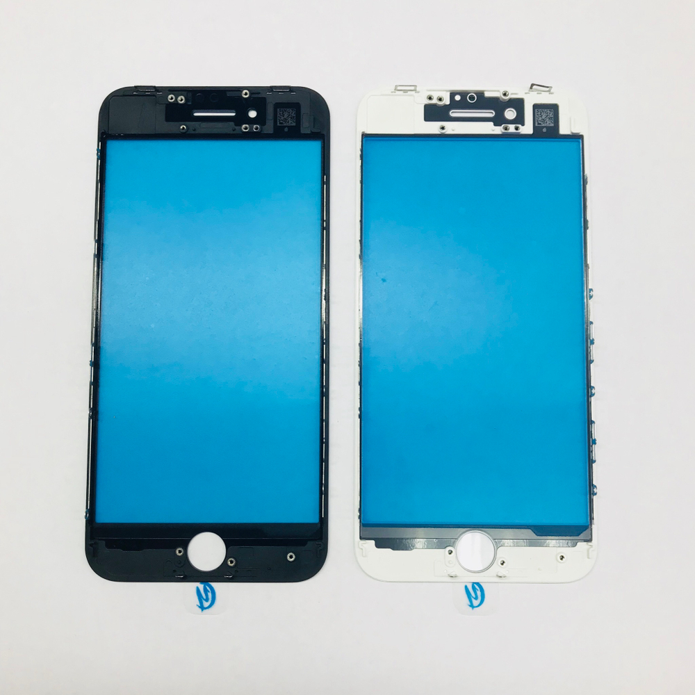 Стекло фронтальное на IPhone 8/ 8 Plus в сборе с рамкой