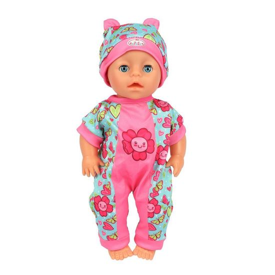 Пупс озвуч 30 см, пьет, писает, закр. глазки, 4 акс КАРАПУЗ