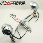 люстра на чоппер/круизер хром CC-Motor